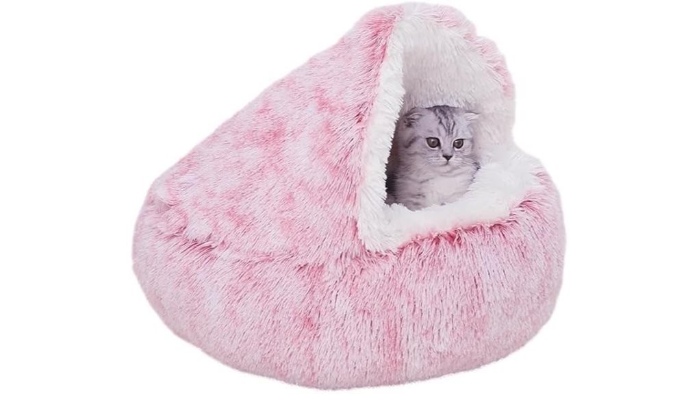 cozy pet bed cave