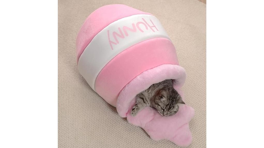 cozy washable cat cave