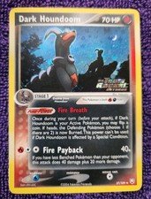 Dark Houndoom 37/109 Team Rocket Returns Stamped Reverse Holo