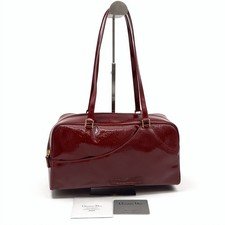 Dior glossy patent leather vintage Boston/bowling bag Used