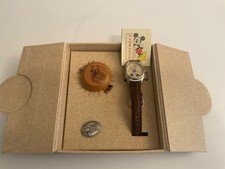 Disney Donald Duck 65th Anniversary Watch Set - New in Box, with documents