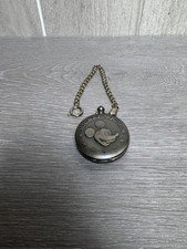 Disney Mickey Mouse Verichron Quartz Pocket Watch with Chain Contemporary