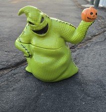 Disney Oogie Boogie Cookie Jar Nightmare Before Christmas Halloween See Pics!