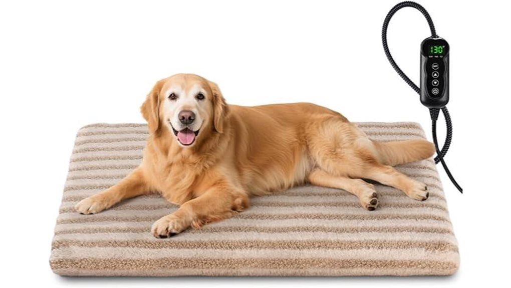 durable heated pet pad
