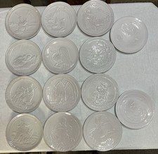 Frankoma pottery Set of 25 Christmas Plates