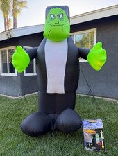 Gemmy Airblown Inflatable Giant 8ft FRANKENSTEIN Outdoor Halloween Decor