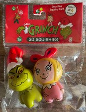 How the Grinch Stole Christmas 3D Squishies Cindy Lou Who NEW Stress Squishy