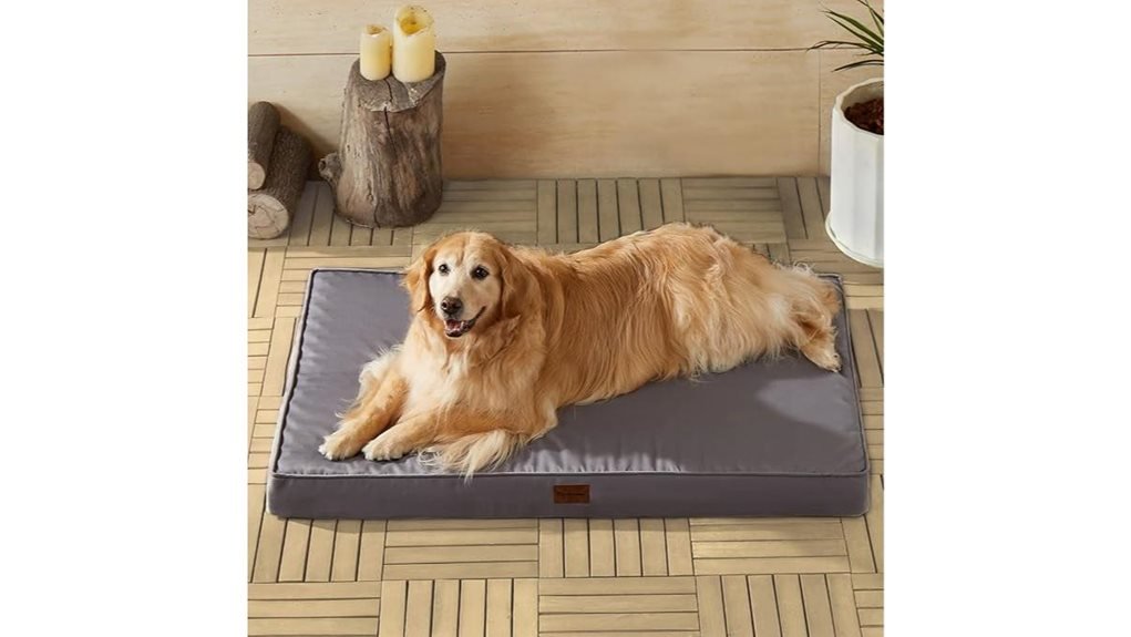 large waterproof dog bed