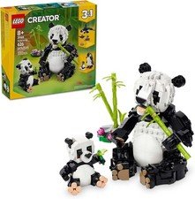 LEGO Creator 3 in 1 Wild Animals Panda Family - Building Toy 31165