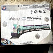 Lionel Disney 100 Years Of Wonder 712096 Battery Operated Train Set Brand New