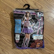 Monster High Clawdeen Wolf Adult Halloween Costume Complete Large Discontinued
