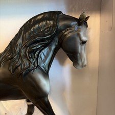 New boxed 712249 Breyer 23 Vintage Club Tuxedo bald face horse Morgan LE 450