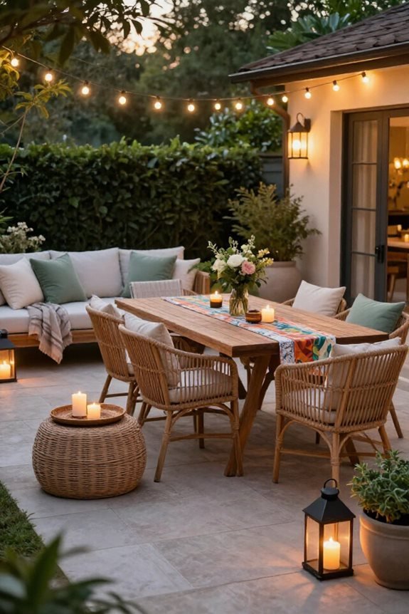 outdoor patio lighting options