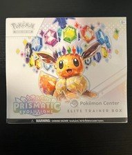 Pokemon TCG Prismatic Evolutions Pokemon Center Elite Trainer Box New Sealed ETB