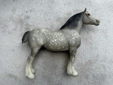 RARE Vintage Breyer Horse Dapple Grey Mail Order Clydesdale Mare SR Draft Matte