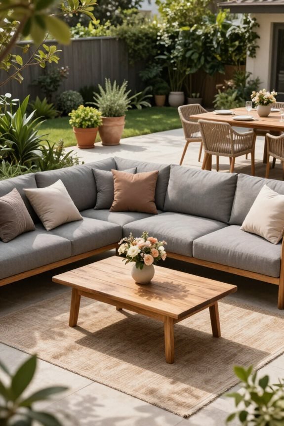 stylish durable patio materials