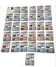 The Legend of Zelda Ocarina of Time Trading Card 41 Sheet Set Game Rare Used