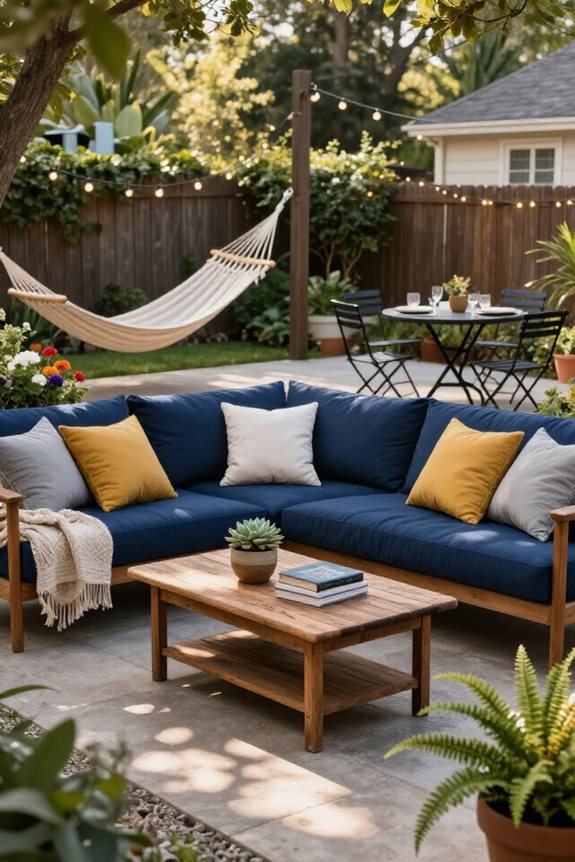 upscale patio on budget