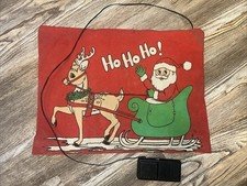 Vintage Christmas Musical Doormat Plays Multiple Christmas Carols