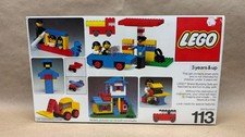 Vtg Original 1976 LEGO UNIVERSAL BUILDING SET 113 235 Pieces NRFB Open Box