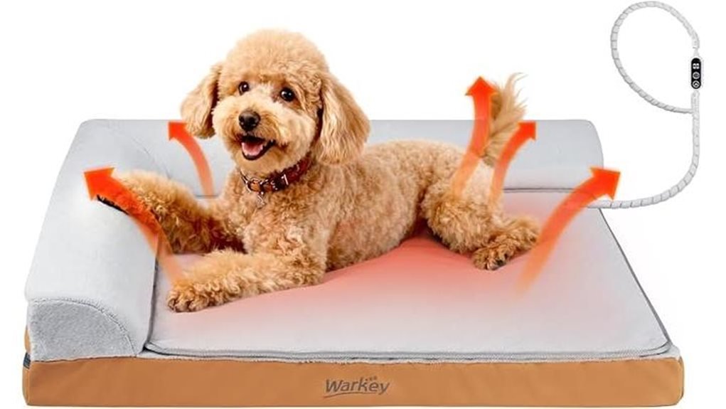 warm waterproof dog bed