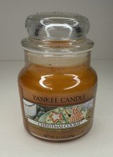YANKEE CANDLE Christmas Cookie 3.7 oz Jar NOS
