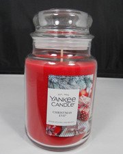 YANKEE CANDLE CHRISTMAS EVE SCENTED LARGE JAR CANDLE 22 OZ - SINGLE WICK