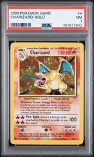1999 Pokemon Game #4 Charizard-Holo PSA 7