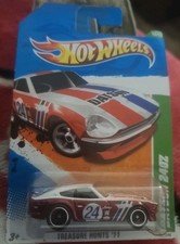 2011 HOT WHEELS DATSUNN 240Z SUPER TREASURE HUNT + HOT WHEELS PROTECTOR