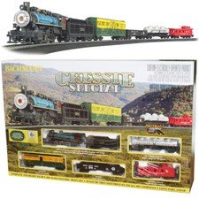 Bachmann 00750 Chessie Special Electric Train Set HO Scale