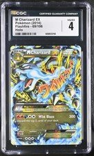 CGC 4 M Charizard EX 2014 Flashfire 69/106 Holo Pokemon Card