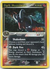 Dark Houndoom - 5/109 Team Rocket Returns Reverse Holo Stamped Pokemon - HP