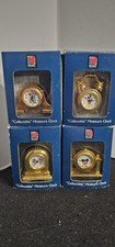 Disney Mickey Unlimited Miniature Mantle Collectible Clocks Four Vintage