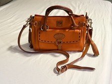 Dooney & Bourke Florentine Women's Satchel Bag - Clementine & Tan