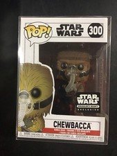 Funko Pop Star Wars Chewbacca #300 Smuggler’s Bounty Exclusive Vinyl + Protector