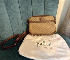Gucci Vintage Crossbody Bag Micro GG Monogram, Beige, USA