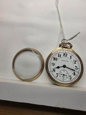 Hamilton Grade 992B 16S 21 Jewel Railroad Grade Pocket Watch 1942 Runs