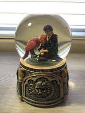 Harry Potter & Fawkes CHAMBER OF SECRETS Snowglobe San Francisco Music Box Co.