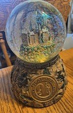 Harry Potter Journey to Hogwarts Glitter Snow Globe Bradford Exchange