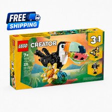 LEGO Creator 3 in 1 Wild Animals: Tropical Toucan 31173 | Free Shipping |