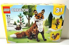 Lego Forest Animals Creator 31154 3in1 Red Fox Squirrel Owl Branch Acorn Stump