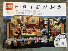 LEGO Ideas 21319 Central Perk FRIENDS Series Complete Set w/ Box and Minifigures