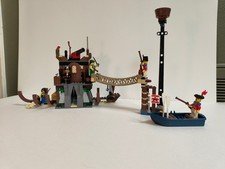 LEGO Pirates: Shipwreck Hideout (6253) All Minifigures and Instructions included