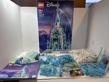 LEGO The Ice Castle 43197 Disney Frozen Complete Set Stickers On Pieces Read