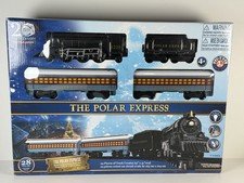 Lionel The Polar Express 20th Anniversary Battery Operated 28 Pc Train Set