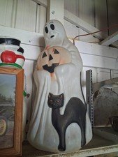 Lot 3 Vintage Christmas/ Halloween Blow Molds