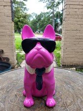 Mr. Pink French Bulldog Cookie Jar Sunglasses Neck Tie RARE Reservoir Dogs