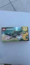NIB LEGO Creator 3 in 1 Crocodile 31121 Complete Set 454 Pieces Damaged Box