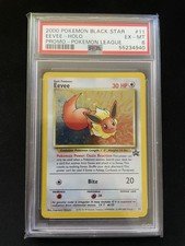 Pokemon TCG Eevee WotC Black Star Promo #11/53 Holo PSA 6 English 2000