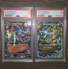 PSA 1 M Charizard EX 12/83+ M Charizard Ex 69/106 Sequential Set!